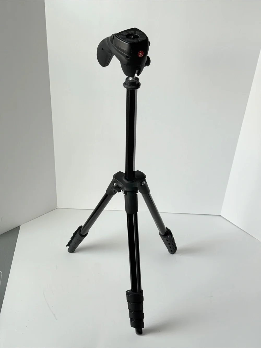 Manfrotto Black Camera Tripod with 3-Way Head